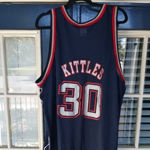 NWT: NJ Nets Kittles (#30) Jersey